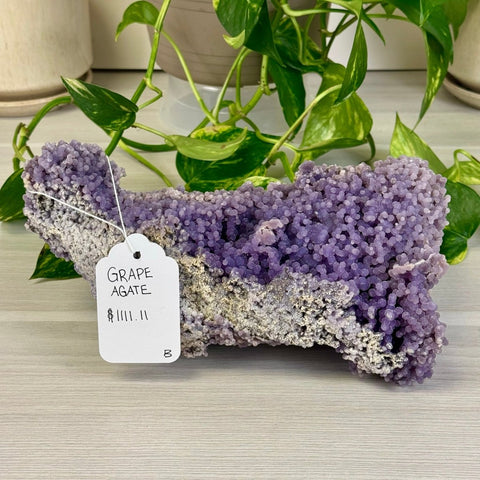 Galaxy Grape Agate B 2 - Kenna's Crystals from TikTok