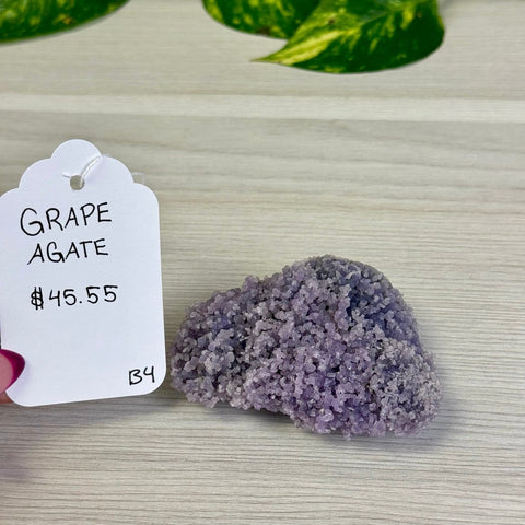 Galaxy Grape Agate B4 79 - Kenna's Crystals from TikTok