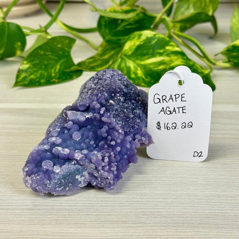 Galaxy Grape Agate D2 30 - Kenna's Crystals from TikTok