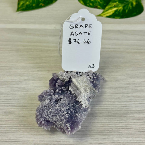 Galaxy Grape Agate E3 59 - Kenna's Crystals from TikTok