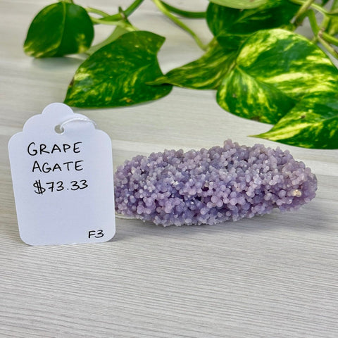 Galaxy Grape Agate F3 64 - Kenna's Crystals from TikTok