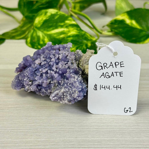 Galaxy Grape Agate G2 33 - Kenna's Crystals from TikTok
