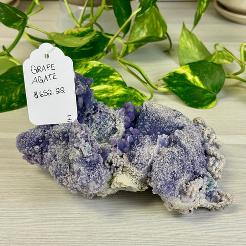 Galaxy Grape Agate I 9 - Kenna's Crystals from TikTok