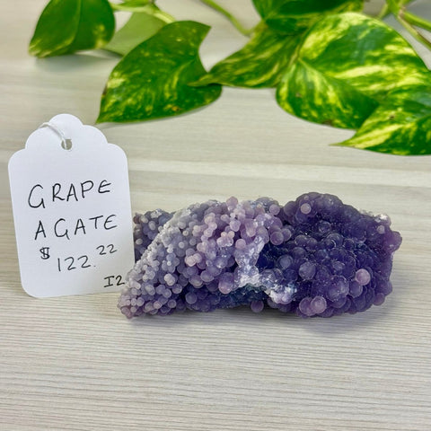 Galaxy Grape Agate I2 35 - Kenna's Crystals from TikTok
