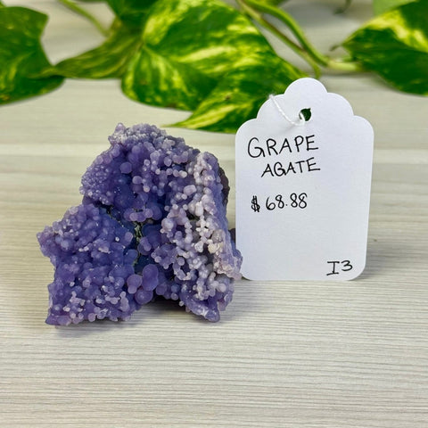 Galaxy Grape Agate I3 54 - Kenna's Crystals from TikTok