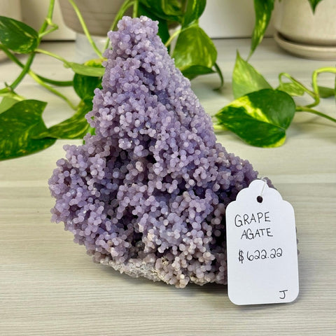 Galaxy Grape Agate J 10 - Kenna's Crystals from TikTok