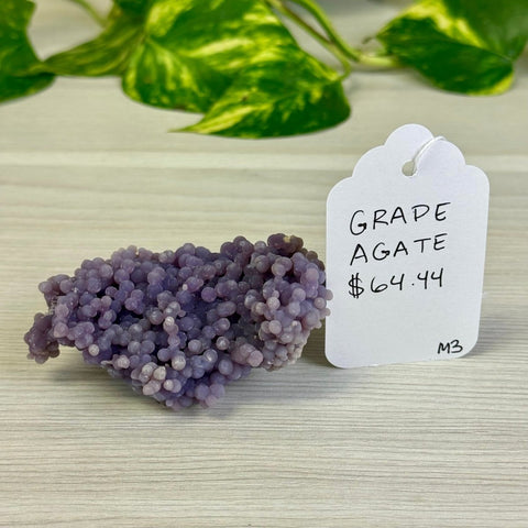 Galaxy Grape Agate M3 58 - Kenna's Crystals from TikTok