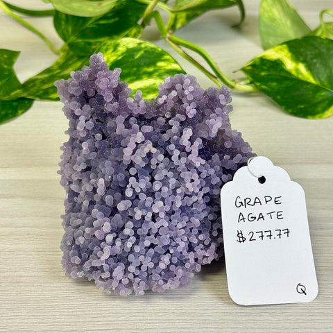 Galaxy Grape Agate Q 17 - Kenna's Crystals from TikTok