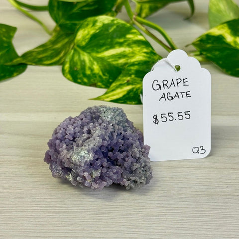 Galaxy Grape Agate Q3 66 - Kenna's Crystals from TikTok