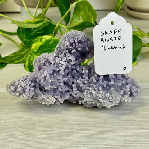 Galaxy Grape Agate R 18 - Kenna's Crystals from TikTok