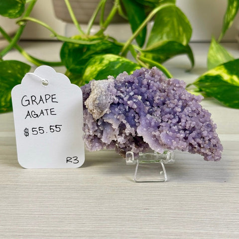 Galaxy Grape Agate R3 65 - Kenna's Crystals from TikTok