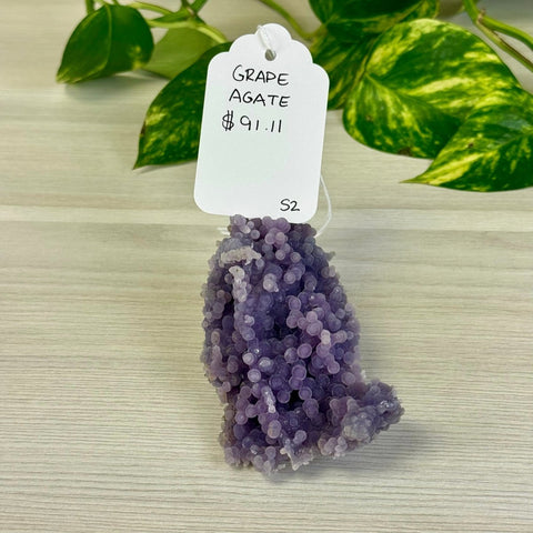 Galaxy Grape Agate S2 44 - Kenna's Crystals from TikTok