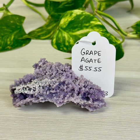 Galaxy Grape Agate S3 73 - Kenna's Crystals from TikTok