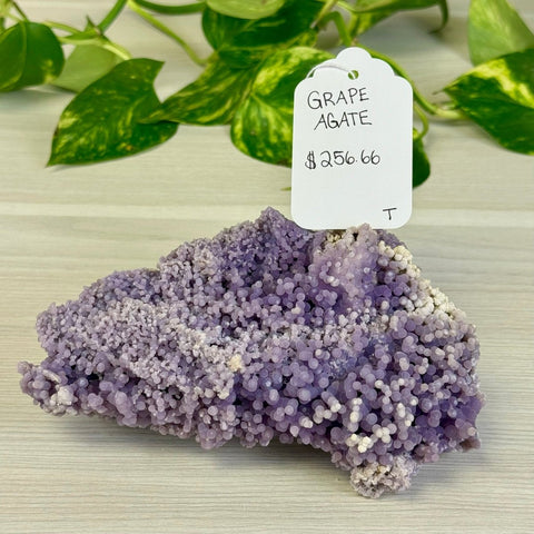 Galaxy Grape Agate T 20 - Kenna's Crystals from TikTok
