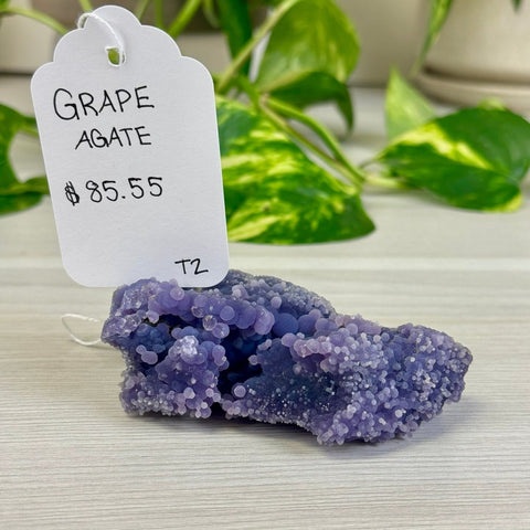Galaxy Grape Agate T2 45 - Kenna's Crystals from TikTok