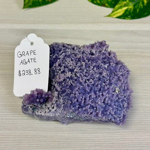 Galaxy Grape Agate U 21 - Kenna's Crystals from TikTok
