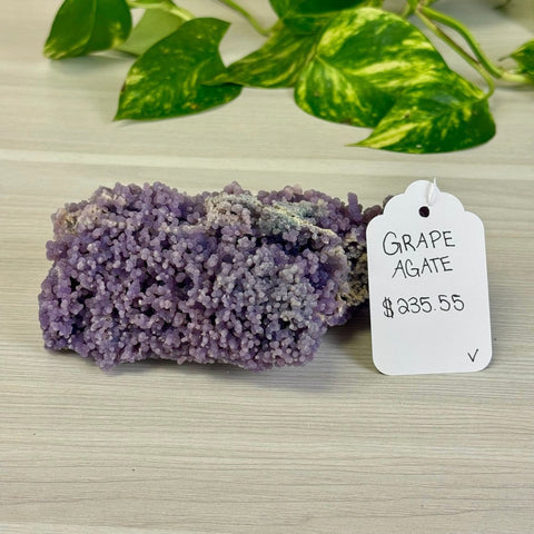 Galaxy Grape Agate V 22 - Kenna's Crystals from TikTok