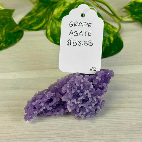 Galaxy Grape Agate V2 47 - Kenna's Crystals from TikTok