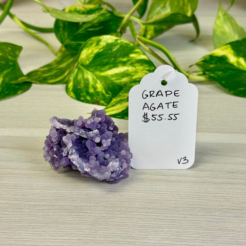 Galaxy Grape Agate V3 70 - Kenna's Crystals from TikTok