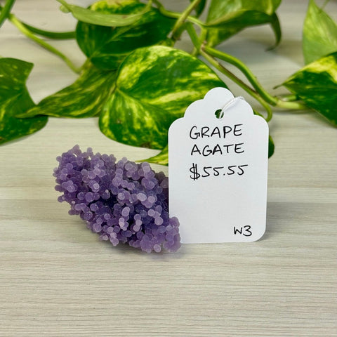 Galaxy Grape Agate W3 74 - Kenna's Crystals from TikTok