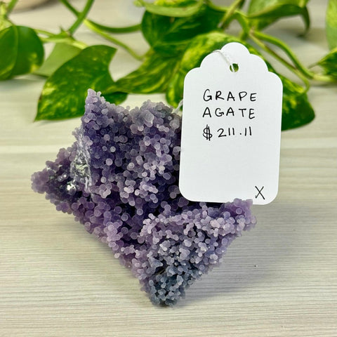 Galaxy Grape Agate X 24 - Kenna's Crystals from TikTok