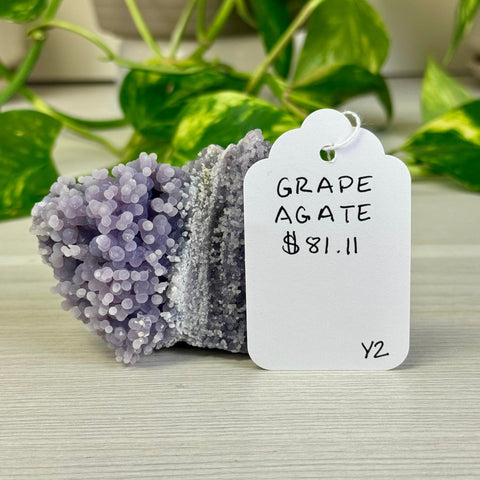 Galaxy Grape Agate Y2 50 - Kenna's Crystals from TikTok
