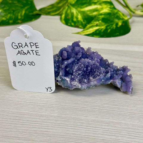 Galaxy Grape Agate Y3 76 - Kenna's Crystals from TikTok