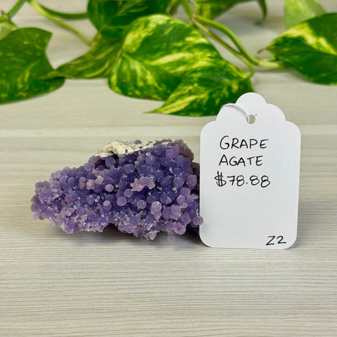 Galaxy Grape Agate Z2 51 - Kenna's Crystals from TikTok