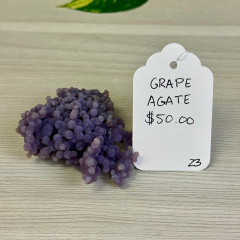 Galaxy Grape Agate Z3 78 - Kenna's Crystals from TikTok