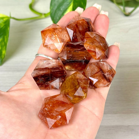 Gemstone Gusher - Fire Quartz 1 - Kenna's Crystals from TikTok