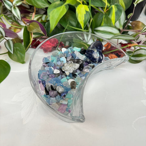 Glass Moon Bowl 1 - Kenna's Crystals from TikTok
