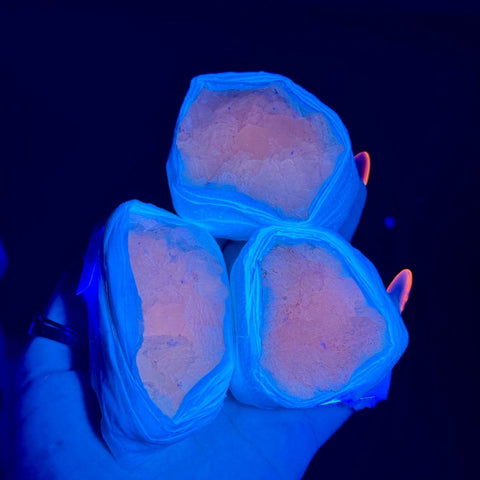 Grapefruit Mangano Calcite Specimen 44 9 - Kenna's Crystals from TikTok