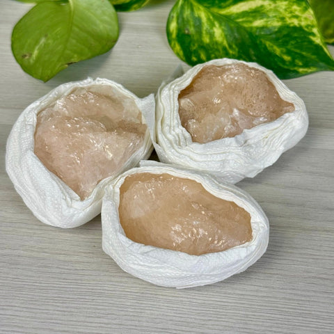 Grapefruit Mangano Calcite Specimen 55 10 - Kenna's Crystals from TikTok