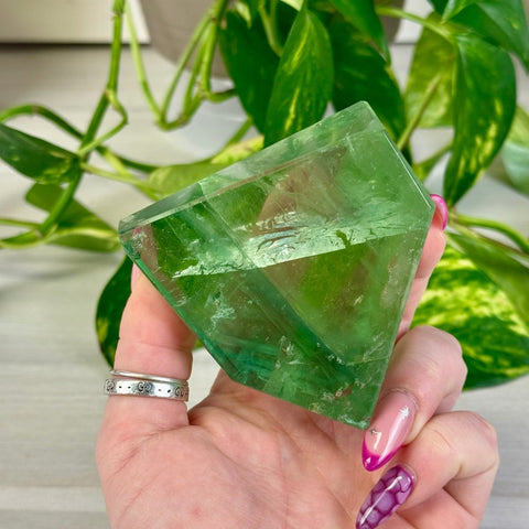 Green Apple Fluorite Gusher 166 1 - Kenna's Crystals from TikTok