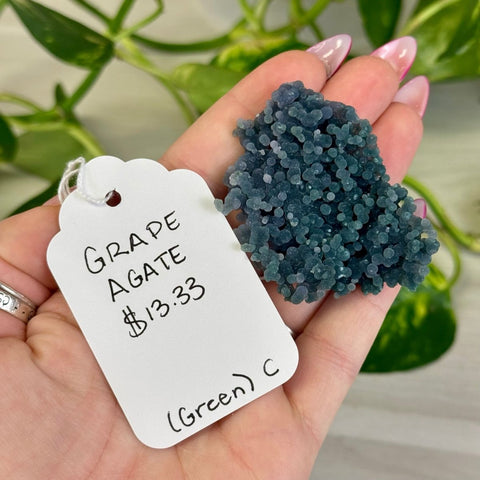 Green Grape Agate C 3 - Kenna's Crystals from TikTok