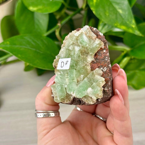 Green Tea Apophyllite D3 56 - Kenna's Crystals from TikTok