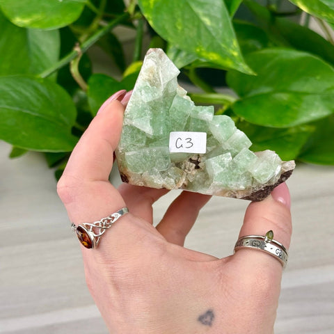 Green Tea Apophyllite G3 59 - Kenna's Crystals from TikTok