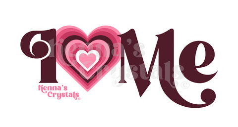 Hand - Drawn Collectible Love Me Sticker 1 - Kenna's Crystals from TikTok