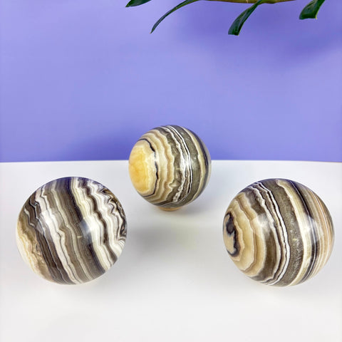 Haunted Castle Calcite Sphere - Kenna's Crystals