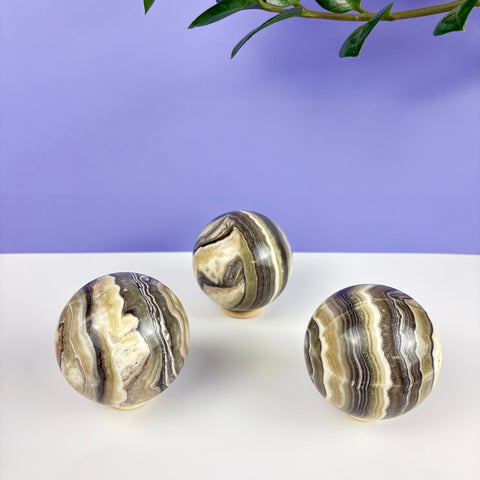 Haunted Castle Calcite Sphere - Kenna's Crystals