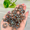 High Flash Labradorite Mini Sphere Stand 1 - Kenna's Crystals from TikTok