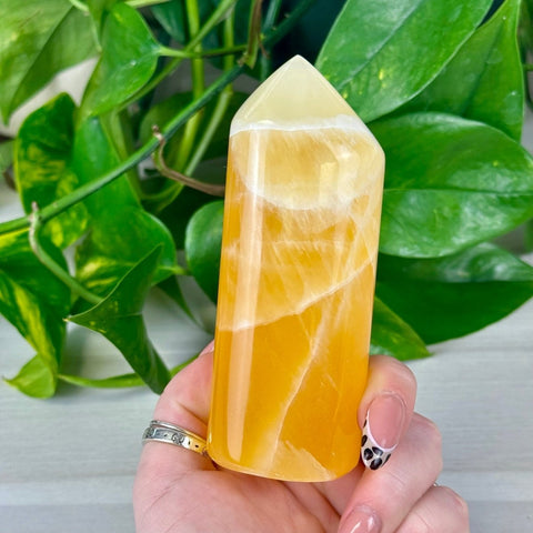 Honeycomb Calcite Free Form 77 5 - Kenna's Crystals from TikTok