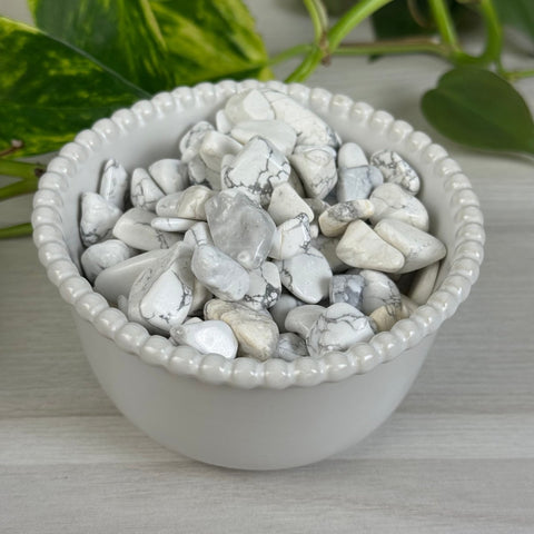 Howlite Chips (100g) 1 - Kenna's Crystals from TikTok