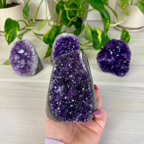 Imperfect Amethyst Cut Base 122 18 - Kenna's Crystals from TikTok