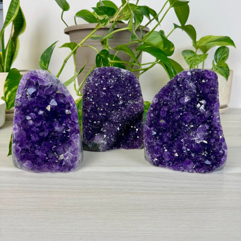 Imperfect Amethyst Cut Base 211 19 - Kenna's Crystals from TikTok