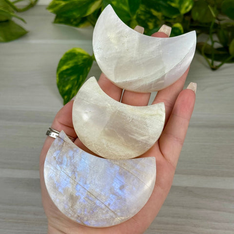 Imperfect Blue Flash Moonstone Moon 99 4 - Kenna's Crystals from TikTok