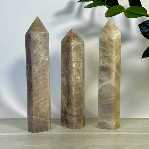 Imperfect Blue Flash Moonstone Tower 122 5 - Kenna's Crystals from TikTok