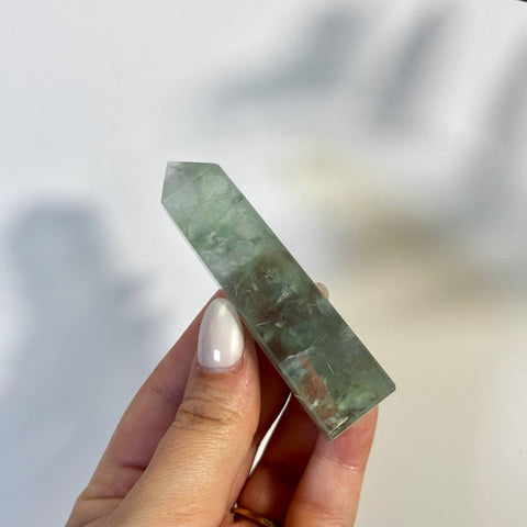 Imperfect Feather Fluorite Tower 11 1 - Kenna's Crystals from TikTok