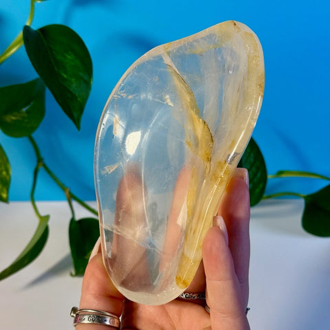 Imperfect Golden Healer Dish 122 8 - Kenna's Crystals from TikTok