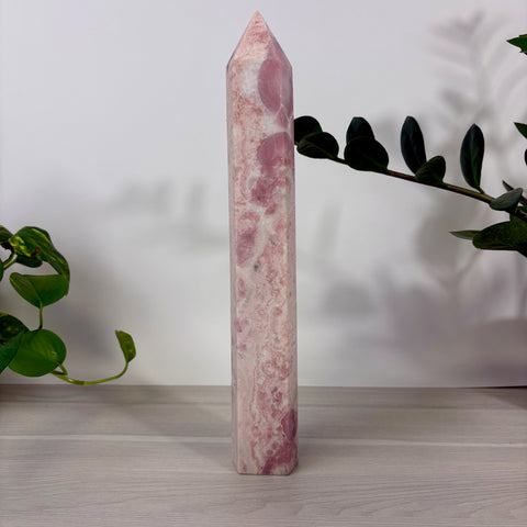 Imperfect Pink Opal Tower